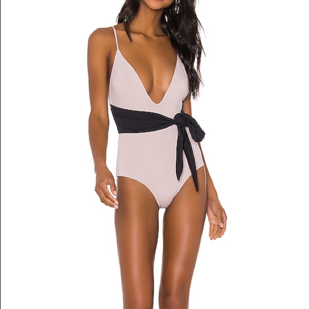 Tavik Candace waist tie color block One Piece L